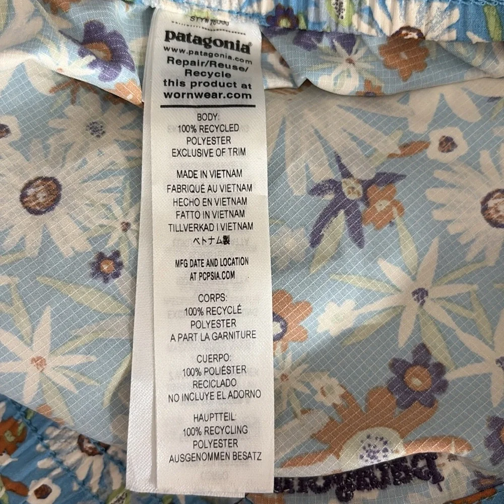 Patagonia Stretch Planing 2" Micro Short Primavera Lago Blue - NWOT - Medium - Picture 6 of 7